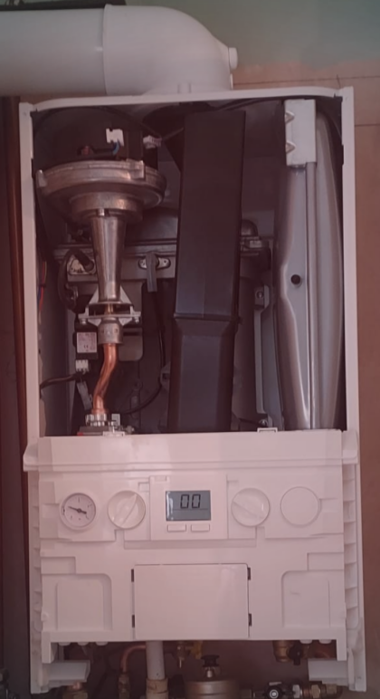 Ideal Logic Boiler. This model was the 30kW combi.